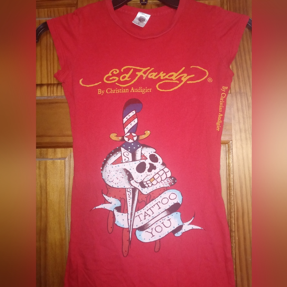 Women's size S Ed hardy shirt